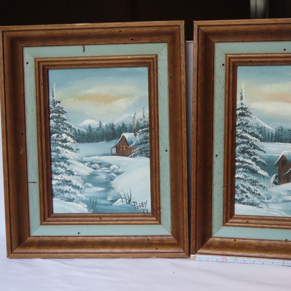 Betty Posey hand painted pictures